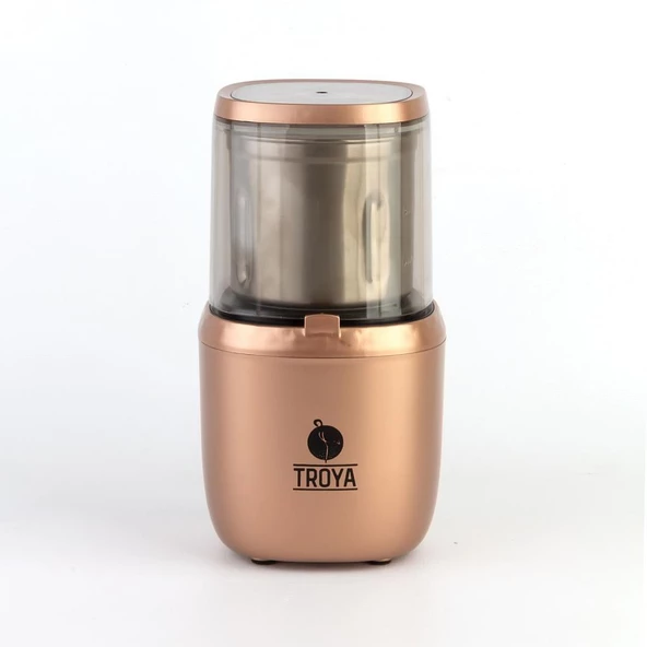 Geseus Troya Kahve Ve Baharat Öğütücü 85Gr Kapasite Çıkartılabilir Yıkanabilir Çelik Hazne - 7