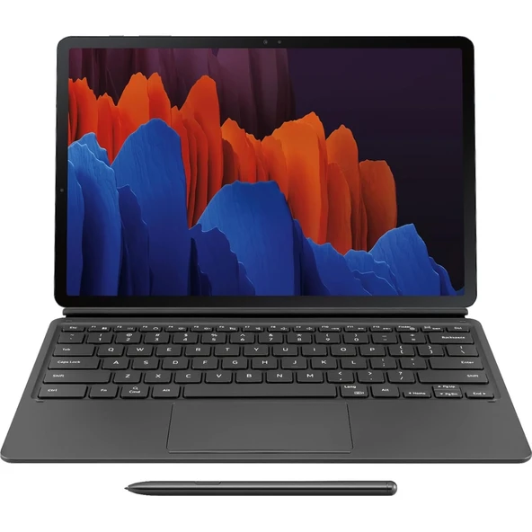 Samsung Galaxy Tab S7 FE SM-T730 T733 SM-T736B Uyumlu S Pen Dokunmatik Stylus Kalem ve Yedek Uç - 5