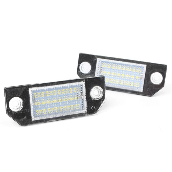 Ford Focus MK2 03-08 C Max 03-08 ile Uyumlu Plaka Ledi Aydınlatma Lambası - Resim 4