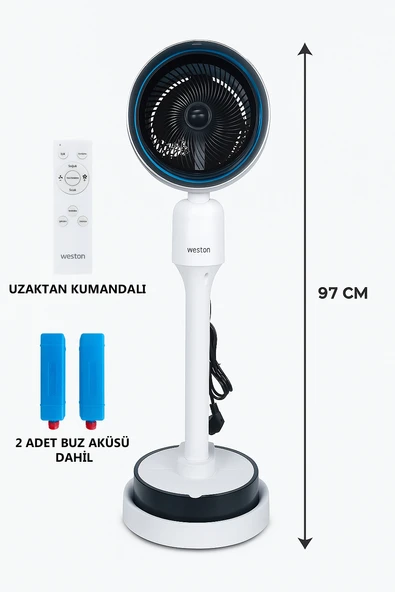 Weston WS-60W Sıcak & Soğuk Hava Üflemeli Iklimlendirici Vantilatör