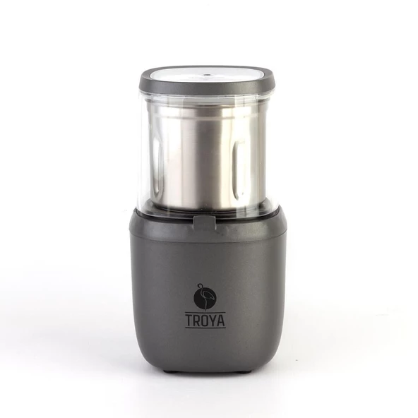 Geseus Troya Kahve Ve Baharat Öğütücü 85Gr Kapasite Çıkartılabilir Yıkanabilir Çelik Hazne - 8