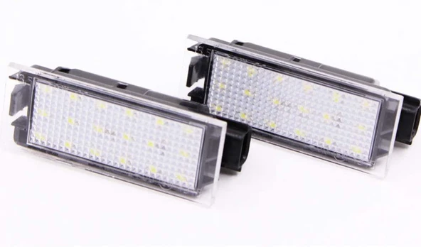 Renault Megane Clio Laguna Dacia ile Uyumlu Plaka Ledi Aydınlatma Lambası ürün görseli