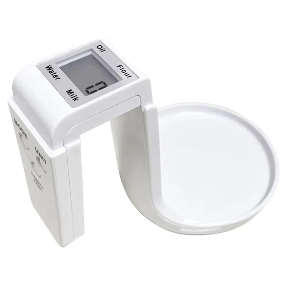 Dijital Hassas Ölçü Kaplı Ölçüm Terazi Tartı 5kg/1gr 1lt/1ml ZD-103 - Resim 2