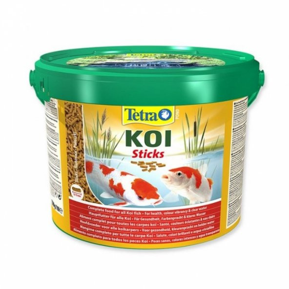 708854-Tetra Pond Koi Sticks 10 Lt Balık Yemi - 1