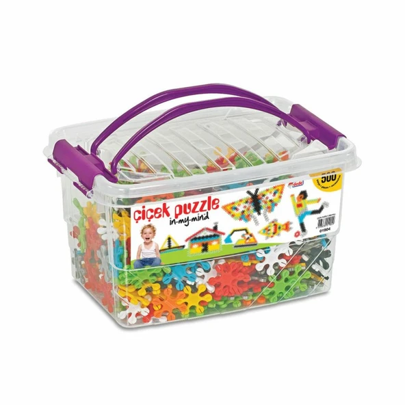 Nessiworld 01904 ÇİÇEK PUZZLE BOX (500PCS) - 5