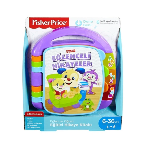 Nessiworld FRC73 Fisher-Price® Eğitici Hikaye Kitabı / Türkçe / Eğlen ve Öğren - Resim 2