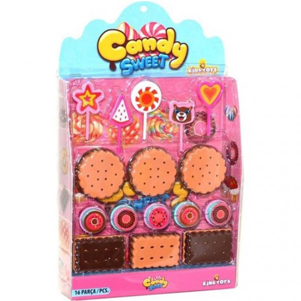 King Toys Candy Sweet Şeker Oyun Seti 5071