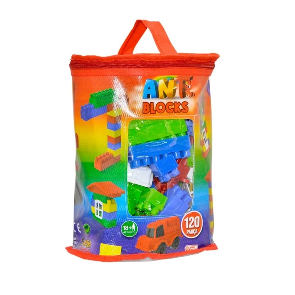 Nessiworld ANT121 Ant Blocks 120 Parça Çantalı Blok Seti - 1