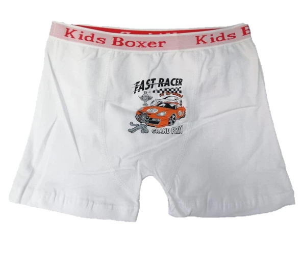 Sedef Yıldız Erkek Çocuk Likralı Boxer 1089 - 2