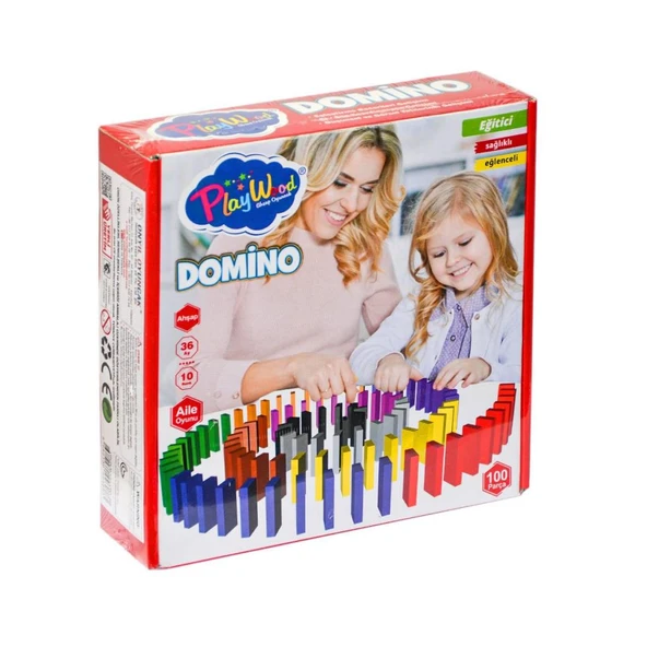 Nessiworld ONY-388 Ahşap Domino Oyunu -Onyıl - 2