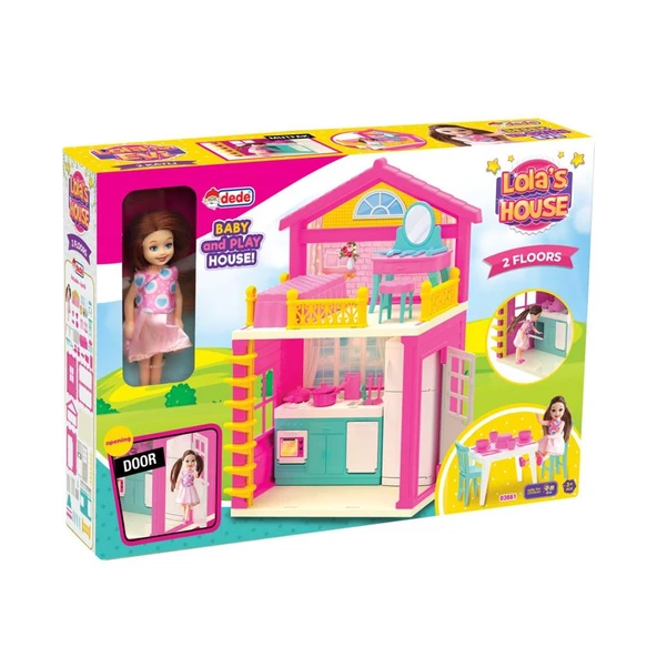 Nessiworld 03661 LOLA NIN EVİ 2 KATLI ürün görseli