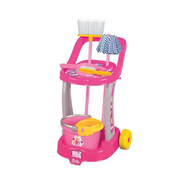 Nessiworld 01970 BARBİE TEMİZLİK ARABASI - 3