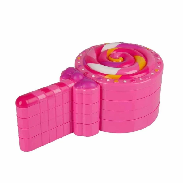 Nessiworld 2600 Lolipop Şekilli 4 Katlı Makyaj Güzellik Seti - Resim 4