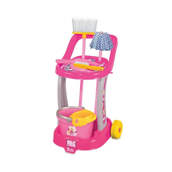 Nessiworld 01970 BARBİE TEMİZLİK ARABASI - 4