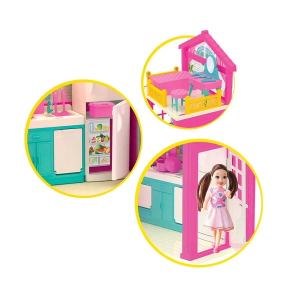 Nessiworld 03662 LOLA NIN EVİ 3 KATLI - Resim 5