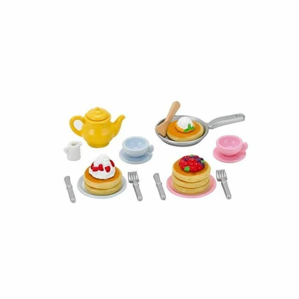 Nessiworld 5225 Sylvanian Families Pankek Seti figürler ayrı satılır +3 yaş - 2