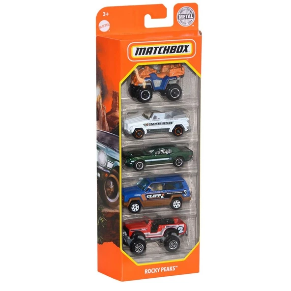 Nessiworld C1817 Matchbox™ 5'li Araba Seti / Asorti Seçilemez. Erkol Özel Kampanya Fiyatı - Resim 4