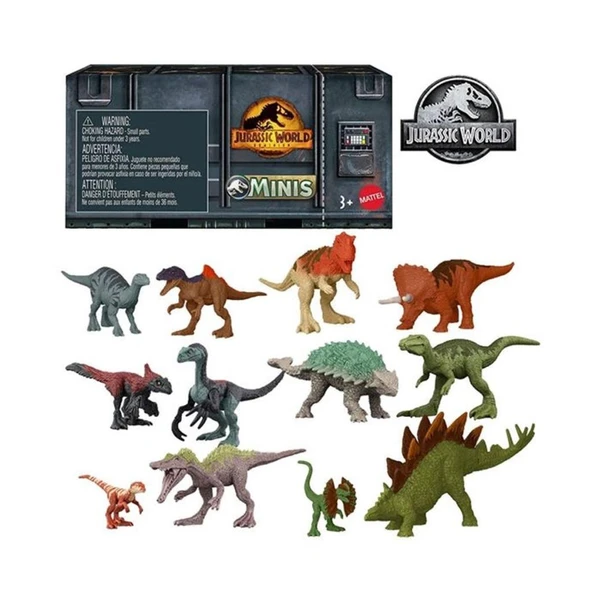 Nessiworld GWP38 Jurassic World Sürpriz Paketli Mini Dinozor Figürleri - Resim 3