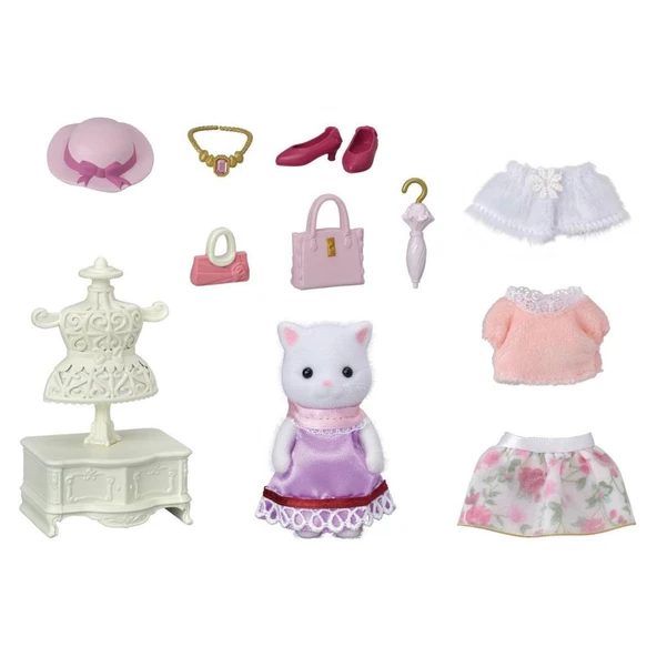 Nessiworld 5461 Sylvanian Families Moda Seti İran Kedisi +3 yaş - 4
