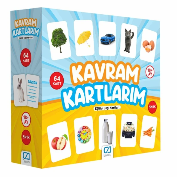 Nessiworld 402 CAKRT-5175 KAVRAM KARTLARIM ürün görseli 1