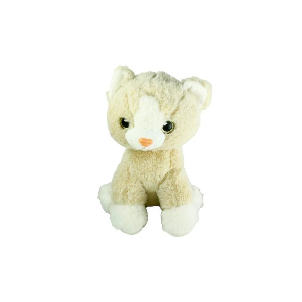 Nessiworld PB31184-22 Peluş Oturan Kedi 23 cm -Vardem - Resim 3
