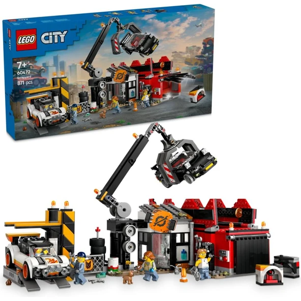 LEGO 60472 City Hurdalık ve Arabalar ürün görseli 1
