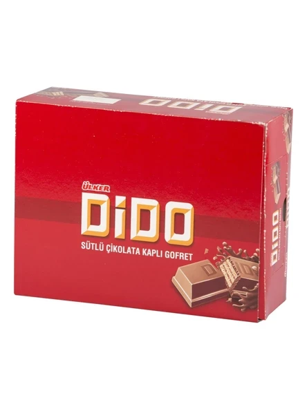 Ülker Dido Sütlü Çikolatalı Gofret 35 gr 24'Lü Set