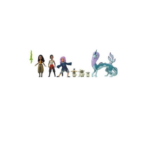 Nessiworld HLX24 Disney Prensesleri Raya ve Arkadaşları Hikaye Anlatımı Seti - 5