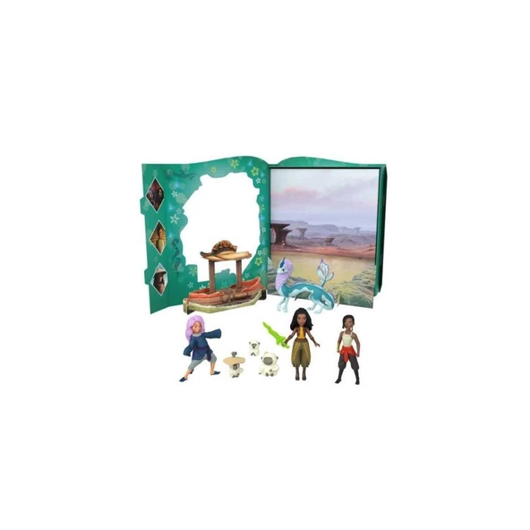 Nessiworld HLX24 Disney Prensesleri Raya ve Arkadaşları Hikaye Anlatımı Seti - 4
