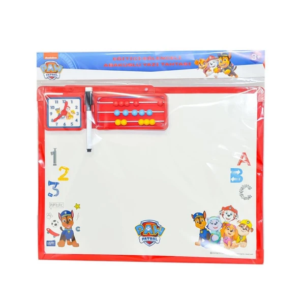 Nessiworld PW7914 Paw Patrol Abaküslü Yazı Tahtası - Laço Kids - Utku Oyuncak - Resim 2
