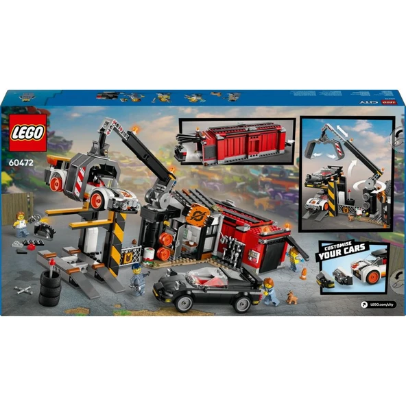 LEGO 60472 City Hurdalık ve Arabalar - Resim 4