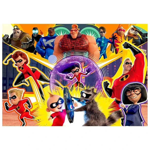 Nessiworld  KS Incredibles 2 Puzzle 200 Parça - 1
