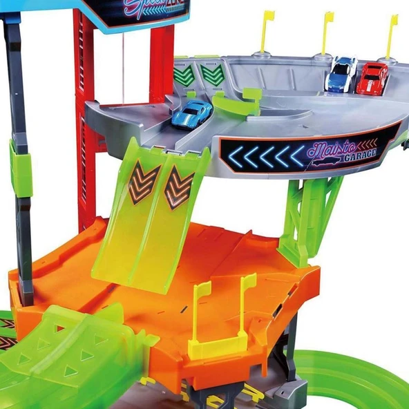 Nessiworld  Maisto Fresh Metal Megatropolis Oyun Seti - Resim 5