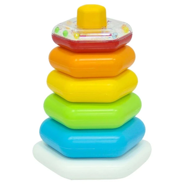 Nessiworld  Altıgen Renkli Halkalar ürün görseli