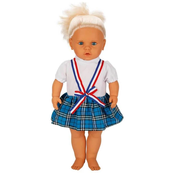 Nessiworld  Sunman Lila Sesli Saçlı Et Bebek - Resim 2