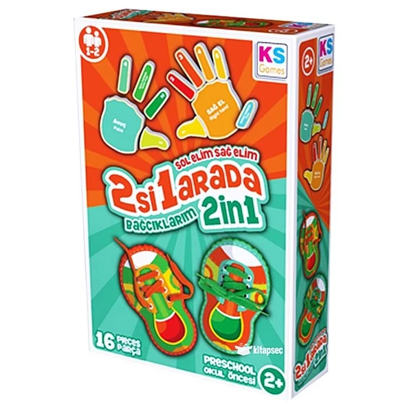 Nessiworld  Sağ Elim Sol Elim Bağcıklarım ürün görseli