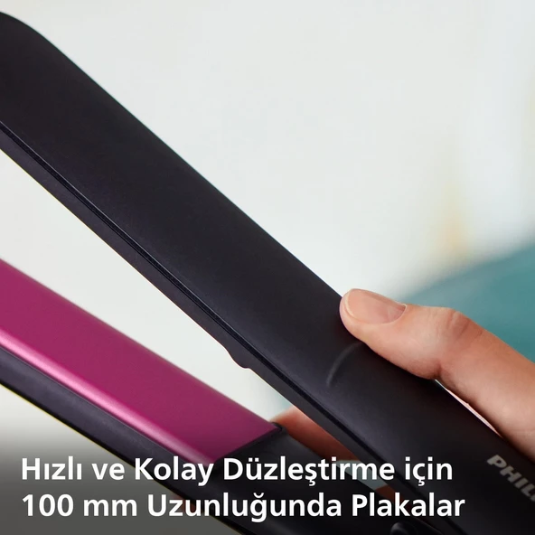 Philips BHS375/00 Essential ThermoProtect Keratin Katkılı Seramik Saç Düzleştirici - 6