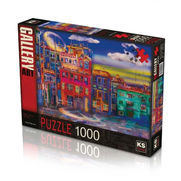 Nessiworld  KS Night without the Moon 1000 Parça Puzzle - Resim 2