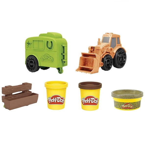 Nessiworld  Play-Doh Çalışkan Traktör ve Römork F1012 ürün görseli