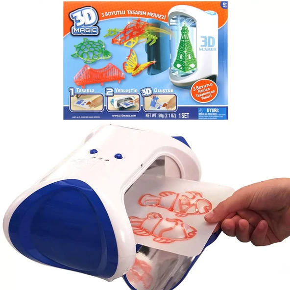 Nessiworld  3D Magic 3 Boyutlu Tasarım Merkezi 81000 - Resim 4