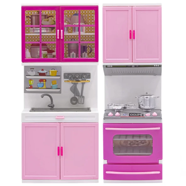 Nessiworld  My Modern Kitchen Lavabolu Fırınlı 2'li Set - 1