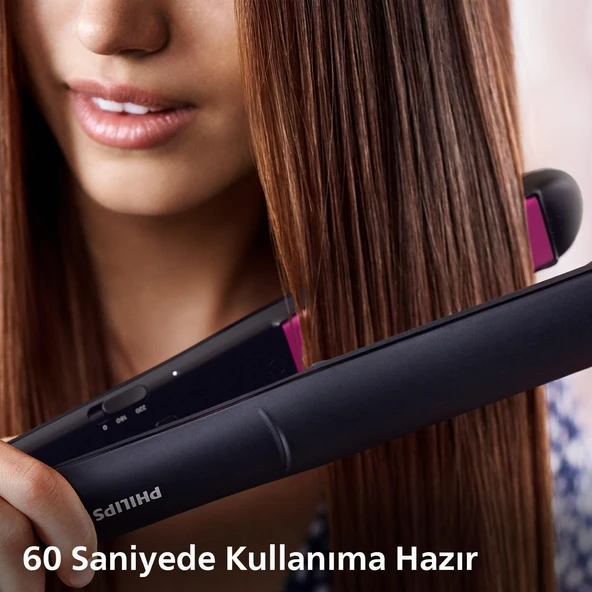 Philips BHS375/00 Essential ThermoProtect Keratin Katkılı Seramik Saç Düzleştirici - 5