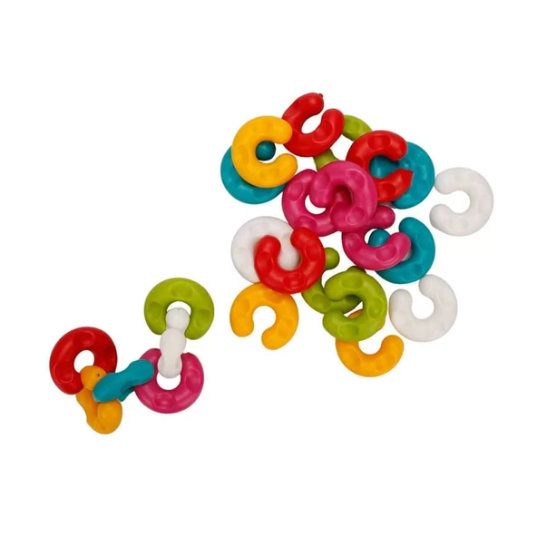 Nessiworld  Renkli Halkalar 24 Parça - Resim 2