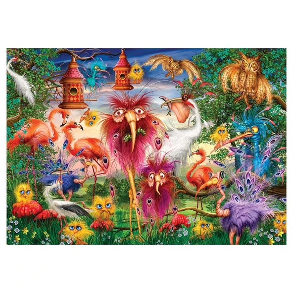 Nessiworld  KS Ugly Birds 1000 Parça Puzzle ürün görseli