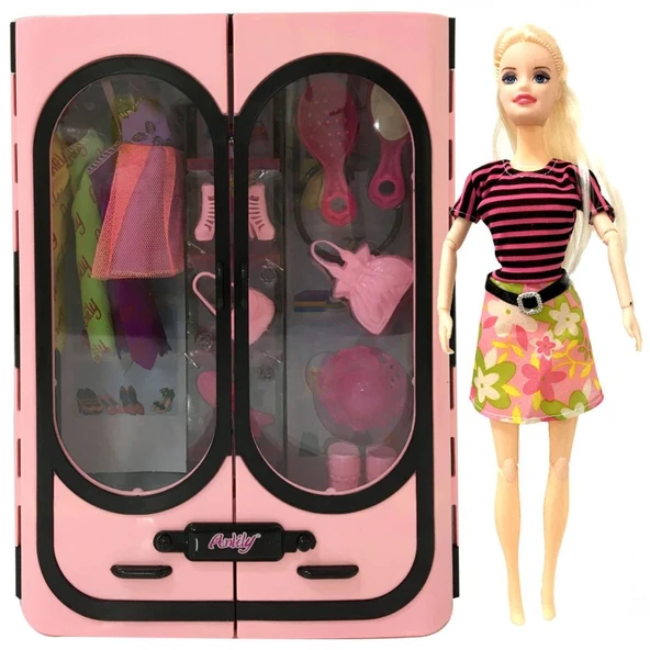 Nessiworld  Şık Dolabım Aksesuarlı Bebek ürün görseli