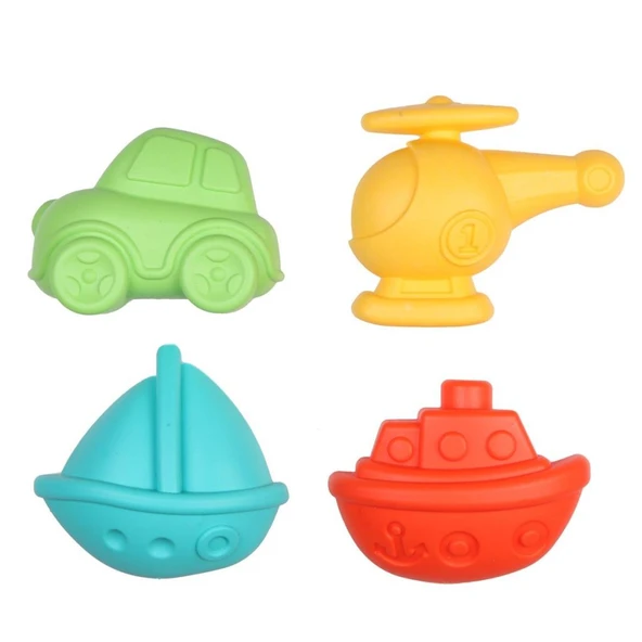 Nessiworld  LC Lets Be Child Taşıtlar 4'lü Kum Kalıbı - 3