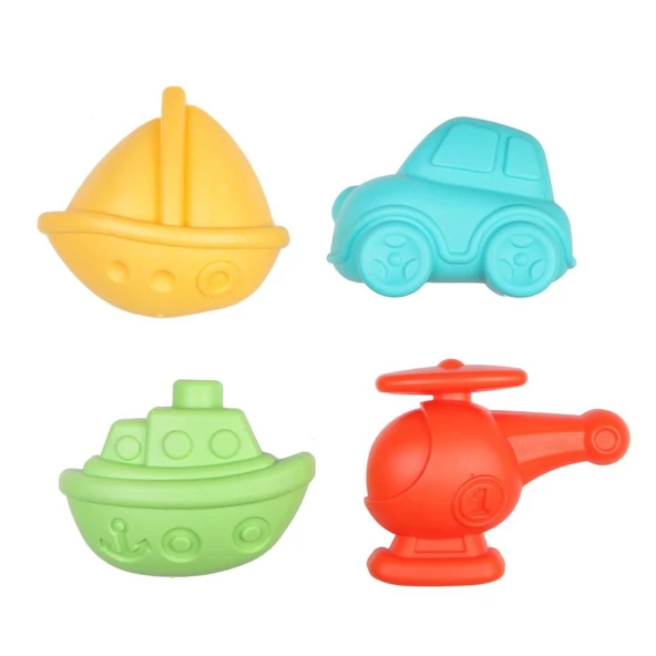 Nessiworld  LC Lets Be Child Taşıtlar 4'lü Kum Kalıbı - 4