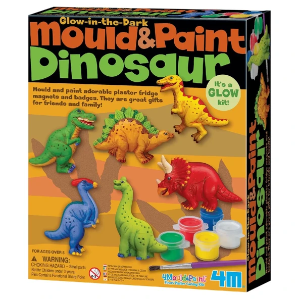 Nessiworld  4M Dinozor Kalıp ve Boyama Seti - Resim 5