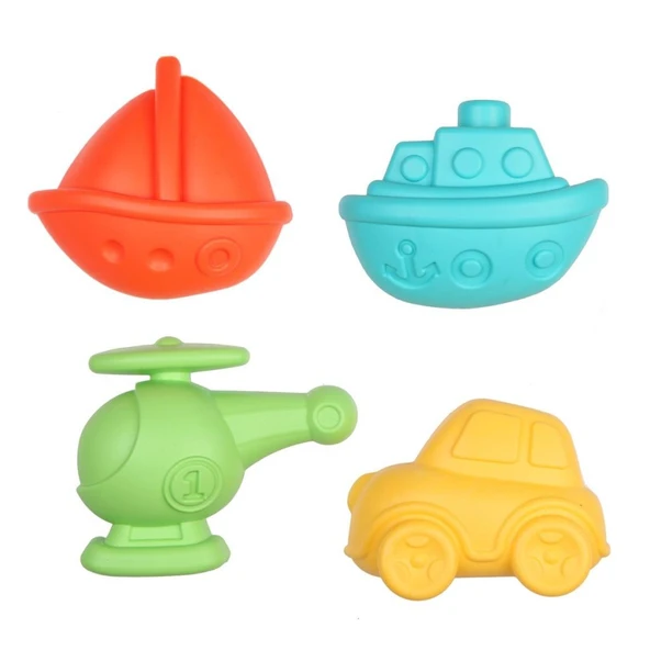 Nessiworld  LC Lets Be Child Taşıtlar 4'lü Kum Kalıbı