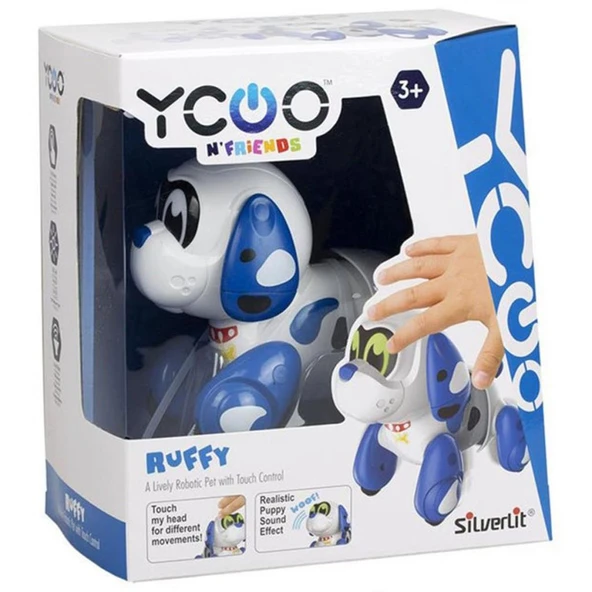 Nessiworld  Silverlit Ruffy Hareket ve Ses Efektli Robot Köpek - Resim 2